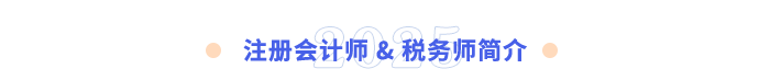 注冊會計師-&-稅務師簡介 注冊會計師-&-稅務師簡介