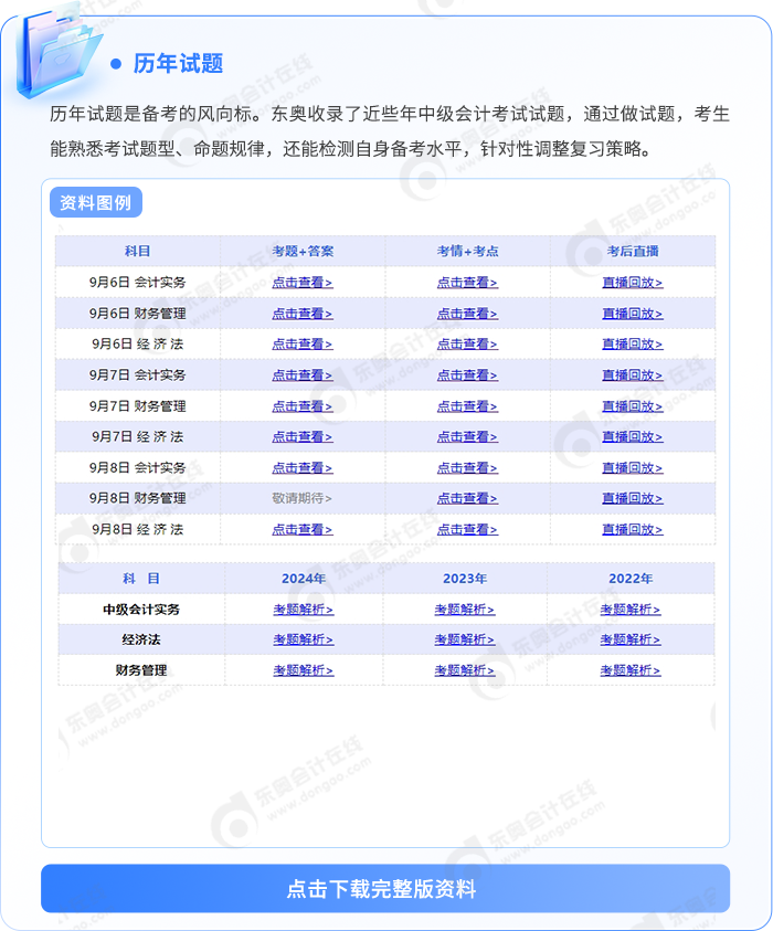 中級會計歷年試題 中級會計歷年試題