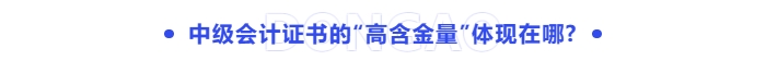 中級會計 中級會計